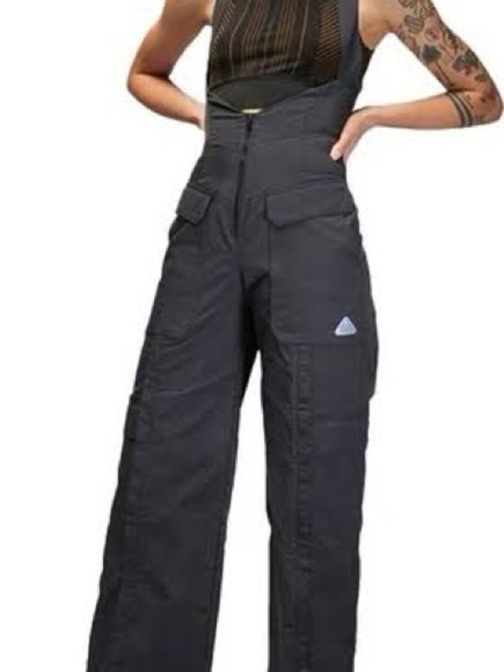 NWOT- 23 Engineered Utility Cargo Jumpsuit- Soot/Charcoal gray